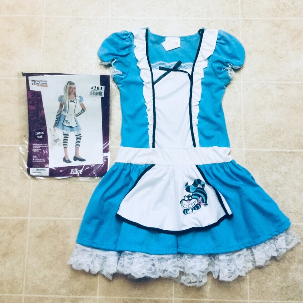 TWEEN ALICE IN WONDERLAND COSTUME